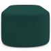 Kit 02 Puffs Decorativos Orgânicos Para Living Quarto 100cm Doha W01 Bouclê Verde - Lyam Decor