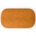 Kit 02 Puffs Decorativos Orgânicos Para Living Quarto 100cm Doha W01 Couríssimo Whisky - Lyam Decor
