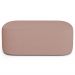 Kit 02 Puffs Decorativos Orgânicos Para Living Quarto 100cm Doha W01 Linho Rosê - Lyam Decor