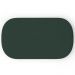 Kit 02 Puffs Decorativos Orgânicos Para Living Quarto 100cm Doha W01 Suede Verde Musgo - Lyam Decor