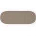 Kit 02 Puffs Decorativos Orgânicos Para Living Quarto 140cm Doha W01 Bouclê Bege - Lyam Decor