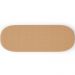 Kit 02 Puffs Decorativos Orgânicos Para Living Quarto 140cm Doha W01 Bouclê Mostarda - Lyam Decor