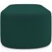 Kit 02 Puffs Decorativos Orgânicos Para Living Quarto 140cm Doha W01 Bouclê Verde - Lyam Decor