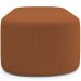 Kit 02 Puffs Decorativos Orgânicos Para Living Quarto 160cm Doha W01 Bouclê Terracota - Lyam Decor