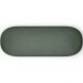 Kit 02 Puffs Decorativos Orgânicos Para Living Quarto 160cm Doha W01 Couríssimo Verde Musgo - Lyam Decor