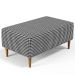 Kit 02 Puffs Decorativos Para Sala De Estar Cléo W01 Pés Palito 90 cm Pied Poule - Lyam Decor