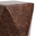 Kit 02 Puffs Decorativos Para Sala de Estar Ametista D02 Facto Marrom B-38 - Lyam Decor