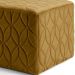 Kit 02 Puffs Decorativos Para Sala de Estar Quadra Tressê D02 Veludo C-260 - Lyam Decor