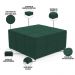 Kit 02 Puffs Decorativos Para Sala de Estar Quadrado Milano 90x90 W01 Suede Verde Musgo - Lyam Decor