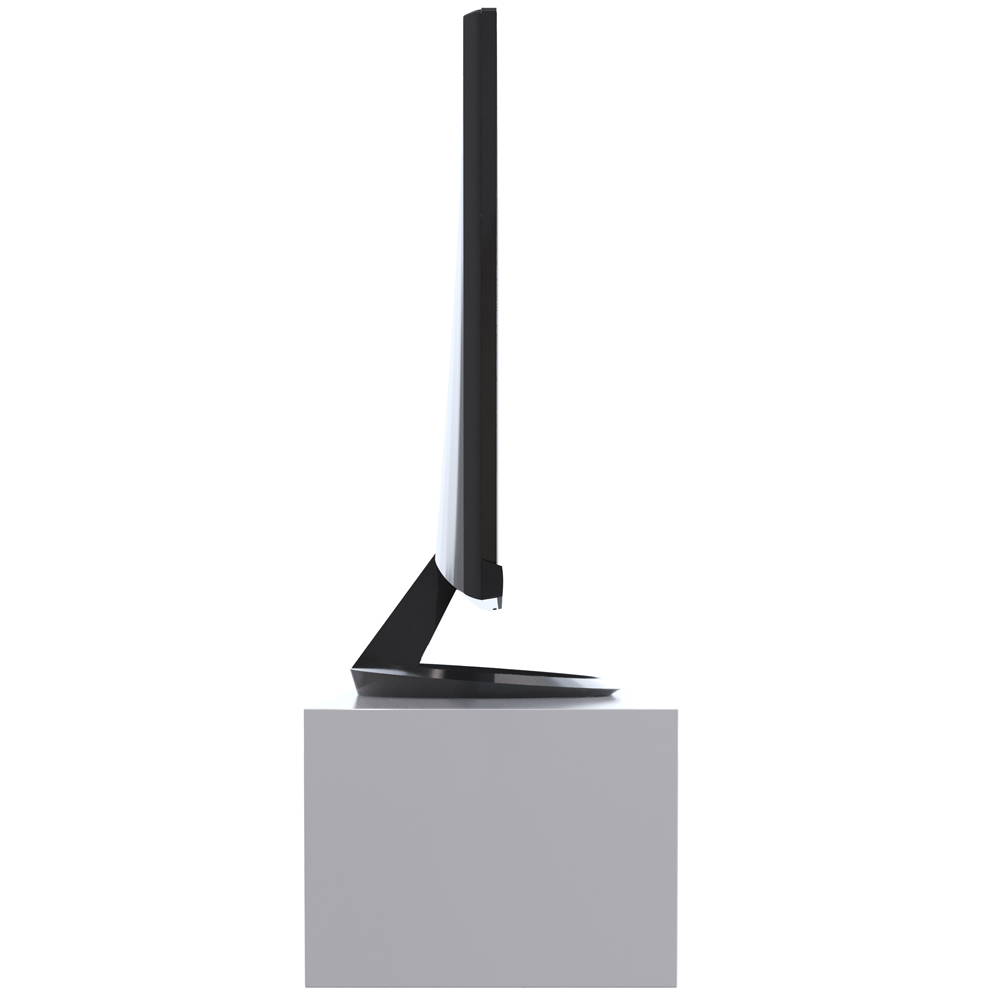 Kit 02 Suportes Para Monitor Stand Home Office Lap 63 cm L03 Branco - Lyam