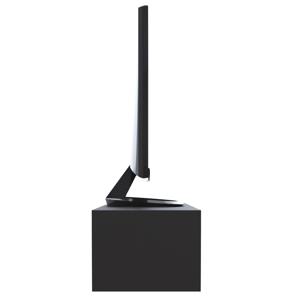 Kit 02 Suportes Para Monitor Stand Home Office Lap 63 cm L03 Preto - Lyam