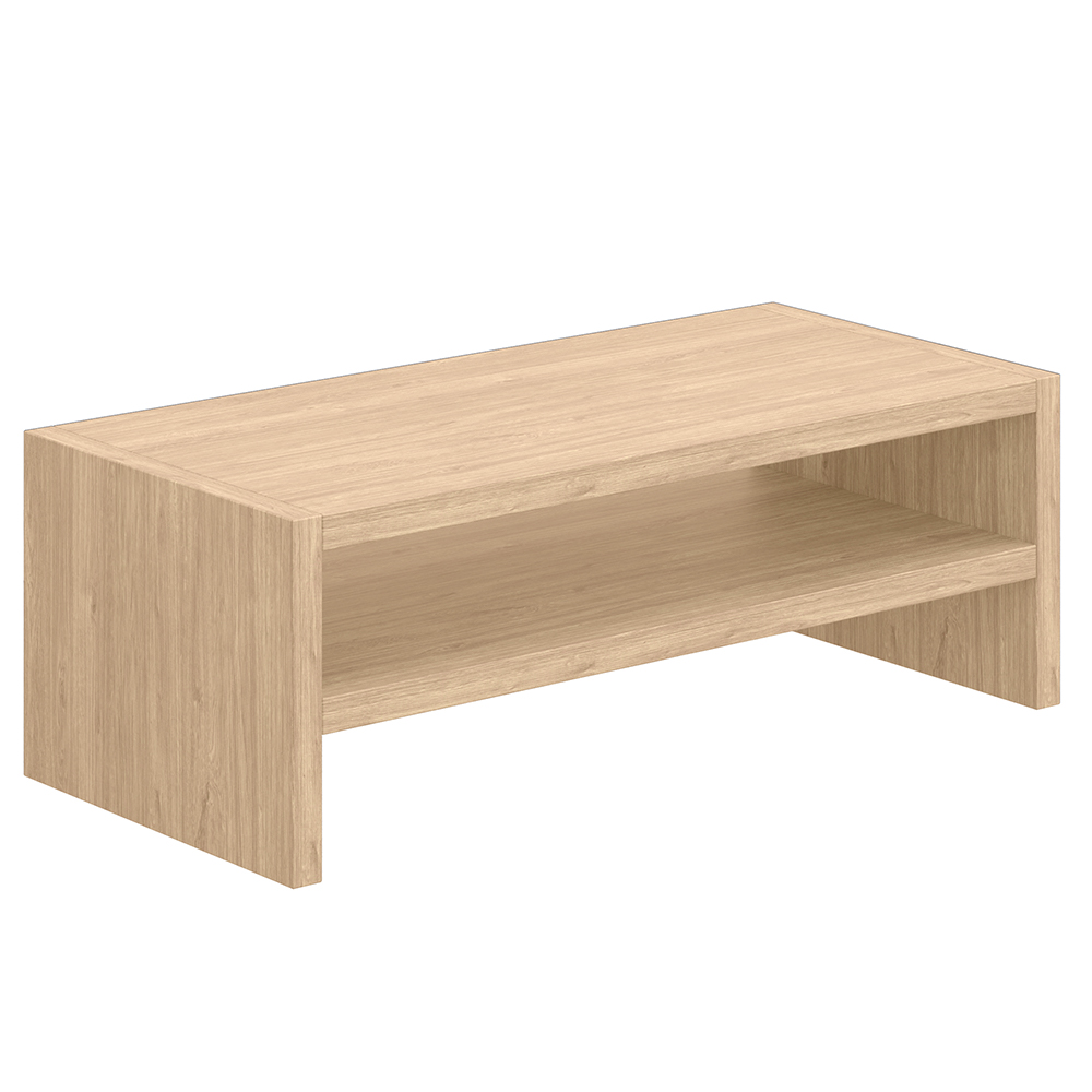 Kit 02 Suportes Stand Para Monitores Mesa Escritório Home Office Lap L03 Amadeirado - Lyam