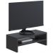 Kit 02 Suportes Stand Para Monitores Mesa Escritório Home Office Lap L03 Preto - Lyam Decor