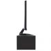 Kit 02 Suportes Stand Para Monitores Mesa Escritório Home Office Lap L03 Preto - Lyam Decor