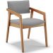 Kit 03 Cadeiras Para Sala de Jantar Estar Living Giorgia L02 Bouclê Cinza - Lyam Decor