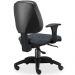 Kit 03 Cadeiras de Escritório Giratória Executiva Ergonômica Job L02 Linho Chumbo - Lyam Decor