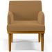 Kit 03 Poltronas Decorativa Para Sala De Estar E Recepção Beatriz W01 Bouclê Mostarda - Lyam Decor