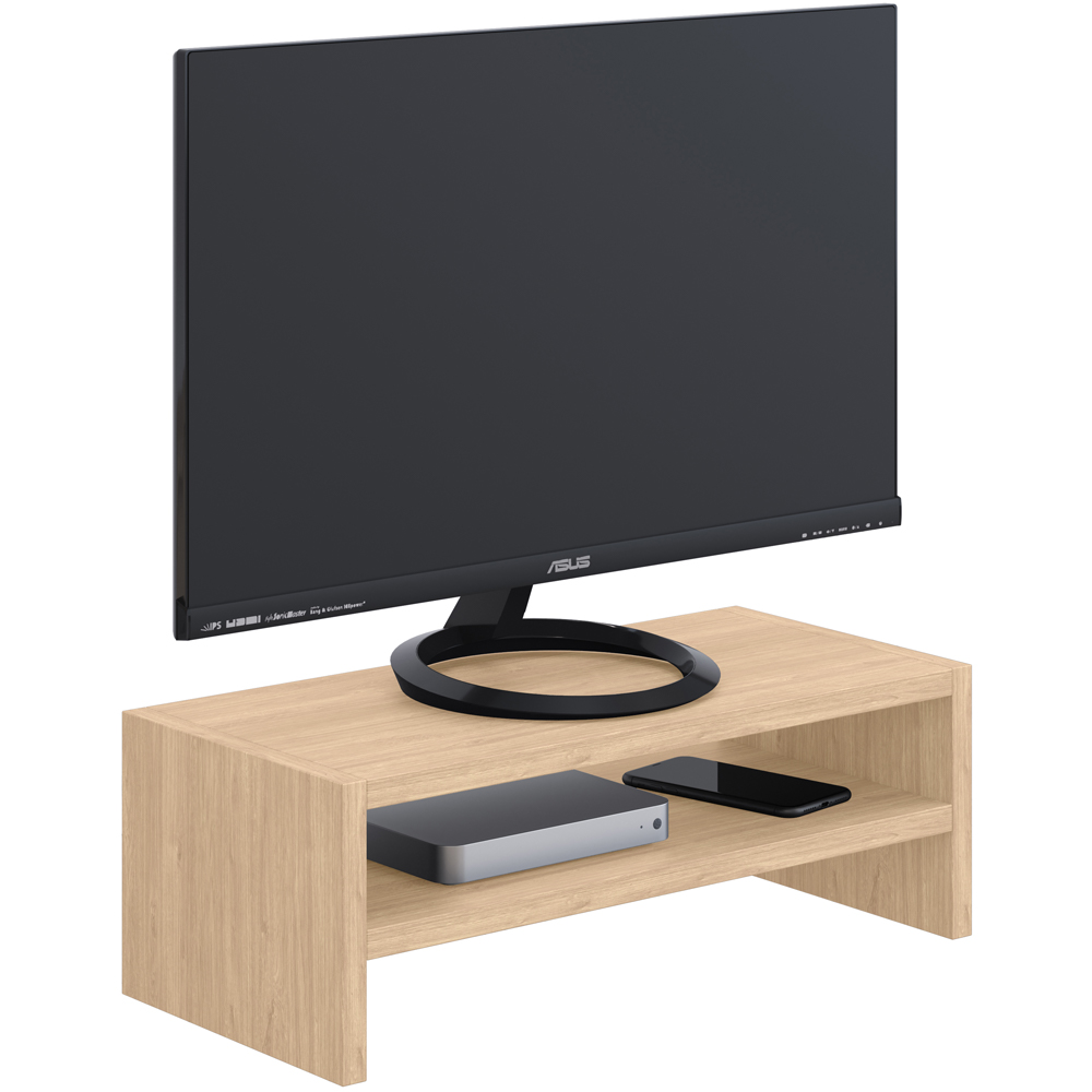 Kit 03 Suportes Para Monitor Stand Home Office Lap 63 cm L03 Amadeirado - Lyam