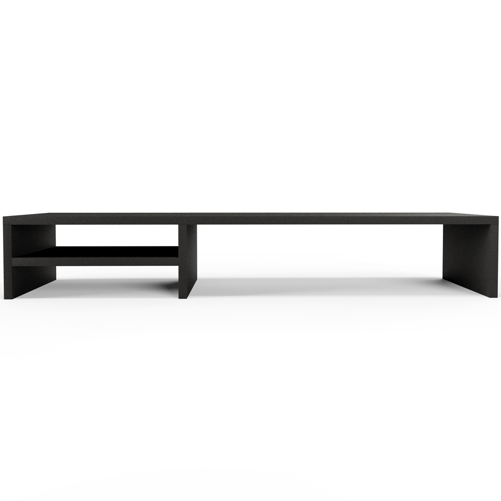 Kit 03 Suportes Para Monitor Stand Home Office Lap 90 cm L03 Preto - Lyam