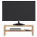 Kit 03 Suportes Stand Para Monitores Mesa Escritório Home Office Lap L03 Amadeirado - Lyam