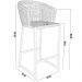 Kit 04 Banqueta Para Área Gourmet Cozinha Varanda Corda Náutica Porto D04 Verde - Lyam Decor