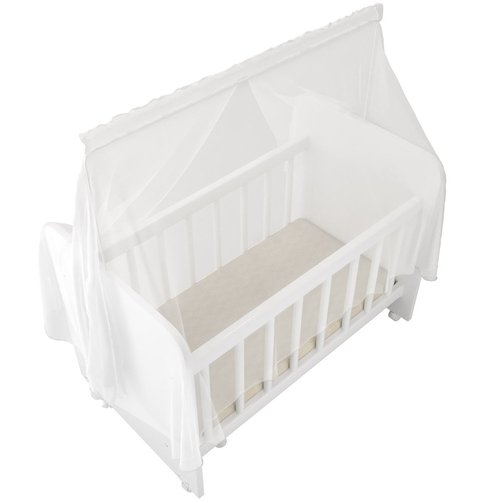 Kit 04 Berços Para Boneca Magia C02 Brinquedo Infantil Branco - Lyam Decor