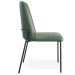 Kit 04 Cadeiras Decorativa Estofada Para Sala De Jantar Bella L02 Couríssimo Verde - Lyam Decor