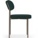Kit 04 Cadeiras Decorativa Estofada Para Sala de Jantar Melina Base Arena L02 Bouclê Verde - Lyam Decor