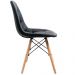 Kit 04 Cadeiras Decorativas Eiffel Charles Eames DSW Botonê E01 Preto - Lyam Decor