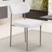 Kit 04 Cadeiras Decorativas Para Sala De Jantar Melina Base Arena L02 Facto Branco - Lyam Decor