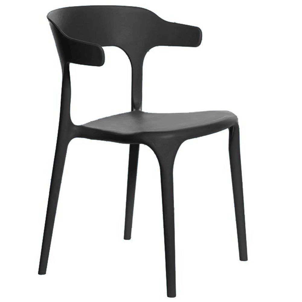 Kit 04 Cadeiras Decorativas Sala de Jantar Viena F03 Preto - Lyam Decor