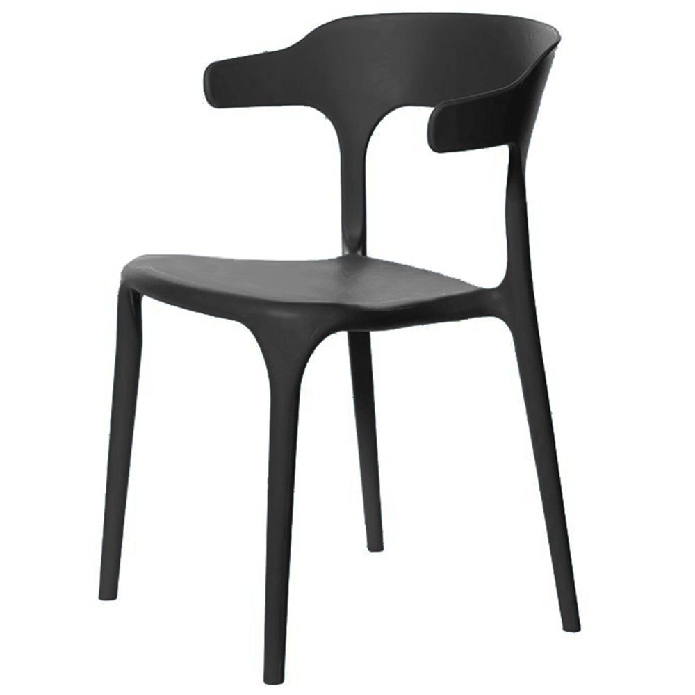 Kit 04 Cadeiras Decorativas Sala de Jantar Viena F03 Preto - Lyam Decor