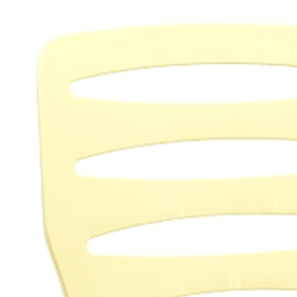 Kit 04 Cadeiras Para Cozinha Área Gourmet Jardim Empilhável Larsen P03 Amarelo - Lyam Decor