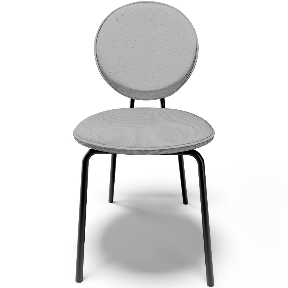 Kit 04 Cadeiras Para Sala de Jantar Cozinha Évora L02 Linho Cinza - Lyam