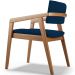 Kit 04 Cadeiras Para Sala de Jantar Estar Living Giorgia L02 Suede Azul Marinho - Lyam Decor