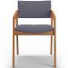 Kit 04 Cadeiras Para Sala de Jantar Estar Living Giorgia L02 Suede Cinza - Lyam Decor