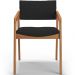 Kit 04 Cadeiras Para Sala de Jantar Estar Living Giorgia L02 Suede Preto - Lyam Decor