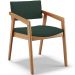 Kit 04 Cadeiras Para Sala de Jantar Estar Living Giorgia L02 Suede Verde Musgo - Lyam Decor