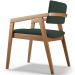 Kit 04 Cadeiras Para Sala de Jantar Estar Living Giorgia L02 Suede Verde Musgo - Lyam Decor