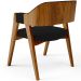 Kit 04 Cadeiras Para Sala de Jantar e Estar Living Estofada Suran L02 Suede Preto - Lyam