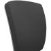 Kit 04 Cadeiras de Escritório Fixa Executiva Office Preto Slim Alta Flexi P03 Vinil Preto - Lyam