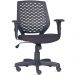 Kit 04 Cadeiras de Escritório Giratória Executiva Ergonômica Tech L02 Crepe Preto - Lyam Decor
