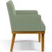 Kit 04 Poltronas Decorativa Para Sala De Estar E Recepção Beatriz W01 Bouclê Oliva - Lyam Decor