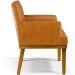 Kit 04 Poltronas Decorativas Sala de Estar Base Mel Beatriz W01 Couríssimo Whisky - Lyam Decor