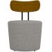 Kit 04 Poltronas Para Sala De Estar Decorativa Base Fixa Luara M03 Linho Cinza - Lyam Decor