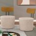 Kit 04 Poltronas Para Sala De Estar Decorativa Base Fixa Luara M03 Linho Cru - Lyam Decor