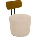 Kit 04 Poltronas Para Sala De Estar Decorativa Base Fixa Luara M03 Linho Cru - Lyam Decor
