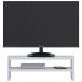 Kit 04 Suportes Para Monitor Stand Home Office Lap 63 cm L03 Branco - Lyam