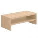 Kit 04 Suportes Stand Para Monitores Mesa Escritório Home Office Lap L03 Amadeirado - Lyam