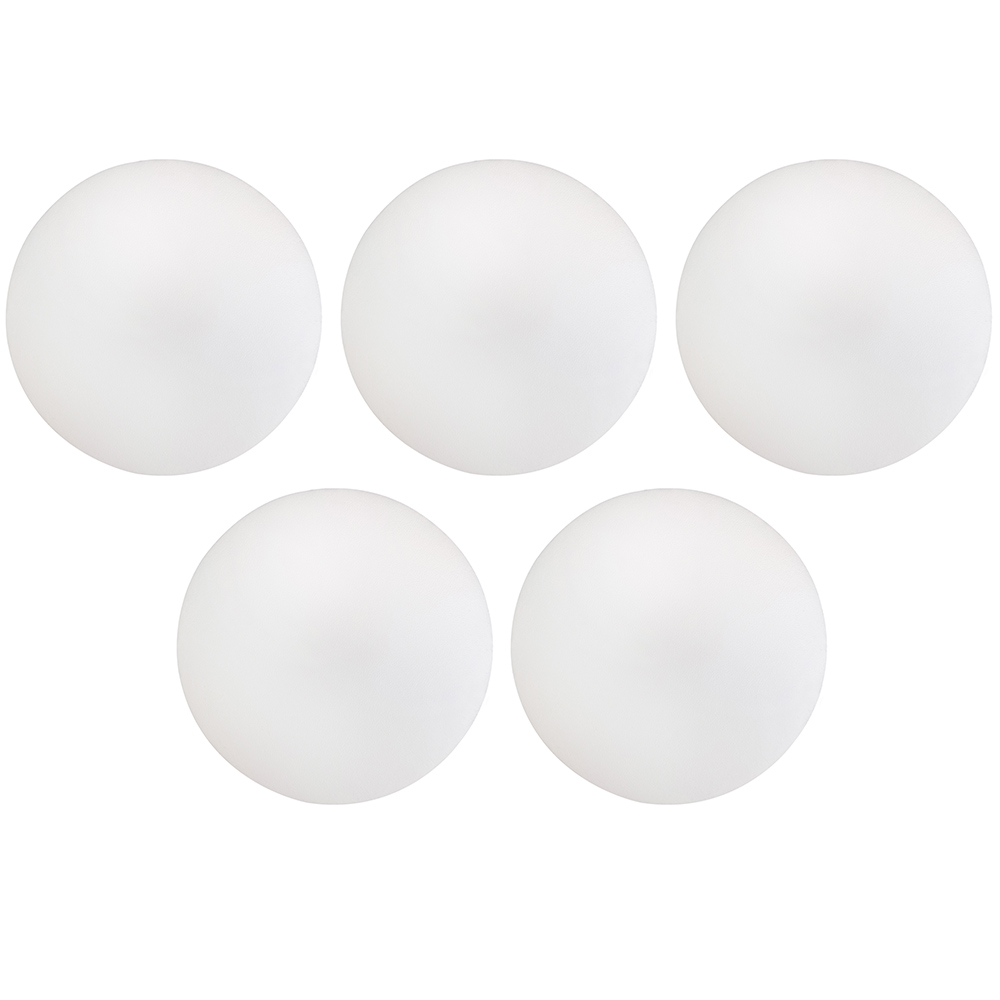 Kit 05 Assentos Redondo Banqueta Cadeira Estofados Poltronas H02 Corino Branco 39 cm - Lyam Decor